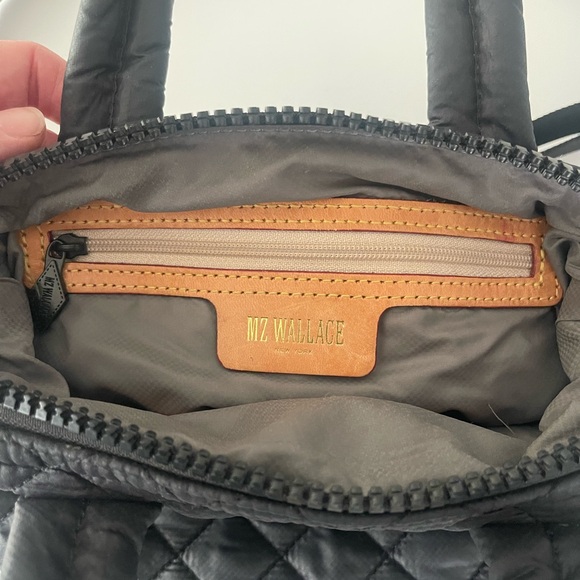 MZ Wallace Black Micro Sutton Crossbody Bag - Picture 5 of 7